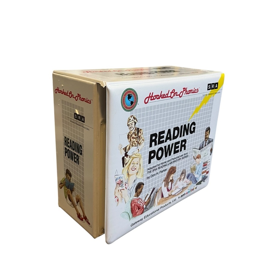 Hooked on Phonics vintage 90s Reading Power Kit, complete cassette tapes - Picture 5 of 12